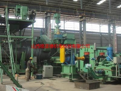 1620螺旋焊管机组1550板宽