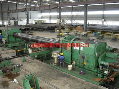 1420x40mm钢管平头倒棱机